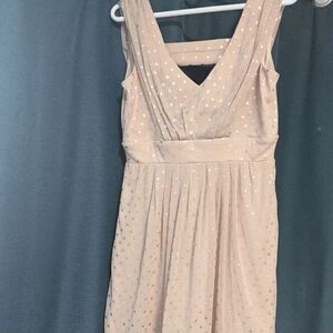 Elegant Blush Pink Sleeveless Dress